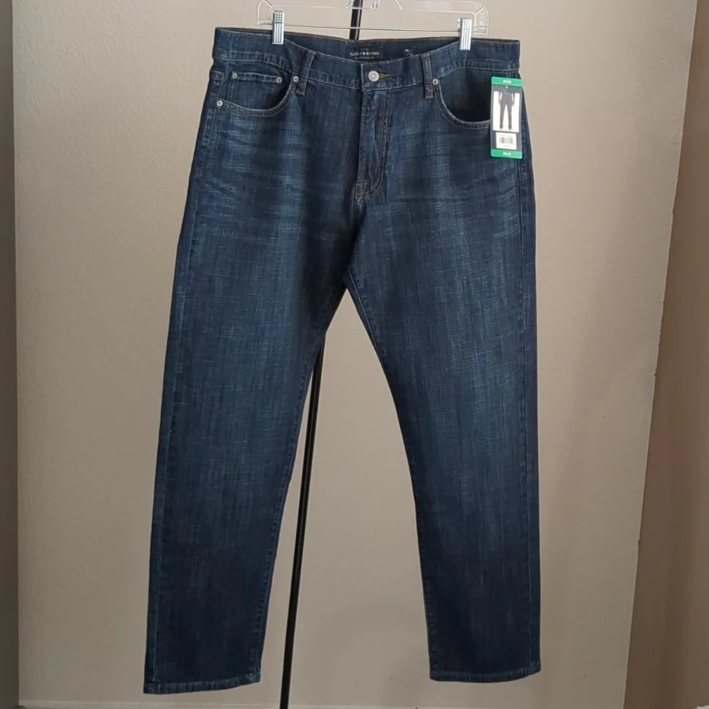 Lucky Brand 221 Original Straight Stretch Jean Sz 38 x 32